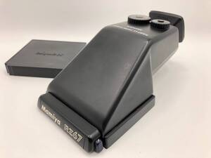 ★美品 動作確認済 マミヤ Mamiya FE701 RZ67 Pro II AE Prism Finder Type II 作動品 プリズムファインダー