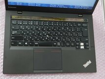 ジャンク Junk ThinkPad X1 Carbon 2nd Gen2 20A8-S06T0A Core i5 4300U/8GB/SSDなし キーボード破損他 OS起動は確認済 現物写真 管14_画像3