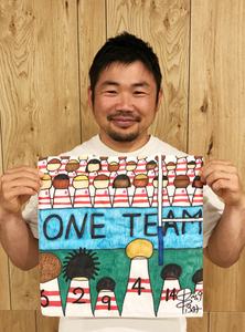 【РУТОТЕ】Сиро Танака (профессиональный регбист) Работа с сумкой tote