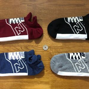 新品ニューバランスnew balanceメンズソックス靴下4足セット508