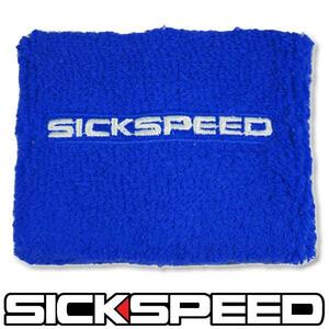 SICKSPEED　リザーブタンクカバー ブルー 青 １個 USDM JDM シックスピード リザーバータンクカバー ブレーキ クラッチマスター 保護カバー