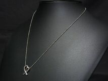 1円 ■美品■ TIFFANY＆Co. ティファニー パロマピカソ ラビングハート SV925 ネックレス ペンダント アクセサリー シルバー系 AB5124CM_画像3