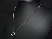 1円 ■美品■ TIFFANY&Co. ティファニー エルサペレッティ オープンハート ネックレス SV925 ネックレス アクセサリー シルバー系 a4055uオ_画像3