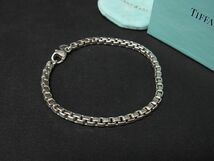 1円 ■極美品■ TIFFANY＆Co. ティファニー ベネチアリング SV925 ブレスレット アクセサリー レディース シルバー系 AC0924スk_画像1