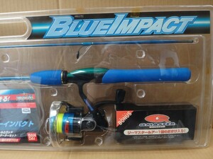 G-MASTER BLUEIMPACT 激レア！ バンダイ グランダー武蔵　ブルーインパクト スピニング タックルセット 秘密のおまけルアー付き 村田基監修