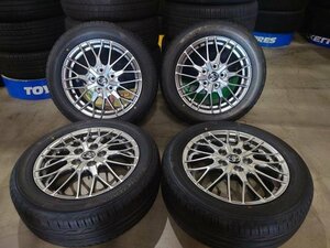 トヨタ 80 ヴォクシー/ノア ハイブリッド 純正 BBS 16インチ 205/55R16 タイヤホイール 4本セット