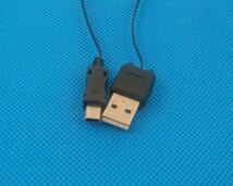 Mini USB to USB充電&データシンク用☆巻き取り式変換ケーブル_画像3