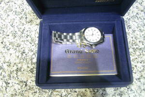 グランド セイコー Grand SEIKO 8J56-8020 メンズ 腕時計 デイト 白 文字盤 GS クォーツ