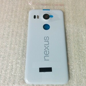Nexus5x バッグパネル　バッテリーカバー　ブルー