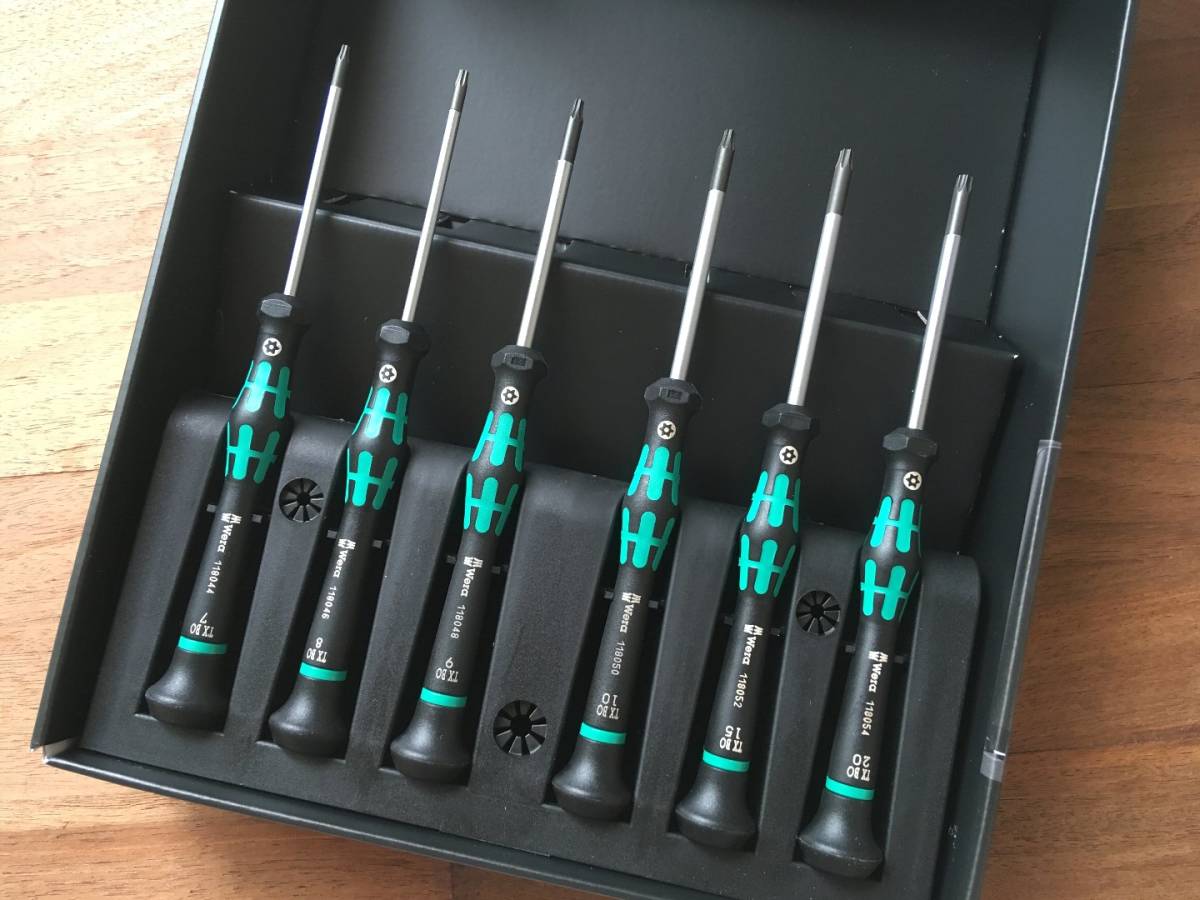 超可爱 Wera ヴェラ 2035 ミクロドライバー -0.18X1.0 117991 Wera(ヴェラ) 2035 ミクロドライバー -0.16X0.8 117990