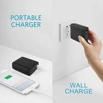 モバイルバッテリー 急速充電器 ACアダプター 充電器 5000mAh PSEマーク有り 1円スタート_画像5