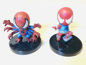 [ long-term keeping goods * present condition goods delivery ] Spider-Man figure 2 kind /ma- bell character collection MARVEL Takara Tommy a-tsu
