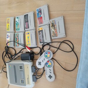 スーパーファミコン本体とソフト