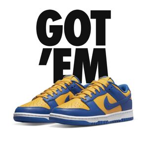 Nike Dunk Low "Blue Jay and University Gold/UCLA"