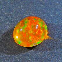 遊色抜群！！！◆天然ファイヤーオパール 2.69ct◆ Fire Opal 遊色 裸石 ジュエリー　_画像1