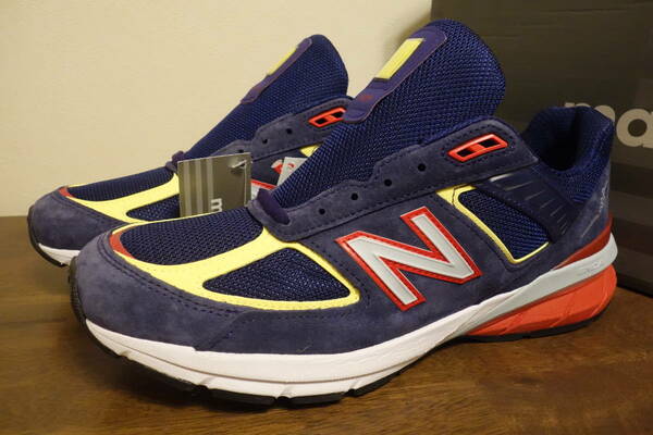 未使用 New Balance M990 GA5 28.5cm USA 紫 黄 赤 576 990 991 992 993 995 996 997 998 1300 1400 1500 1600 1700 UK NV 限定 完売