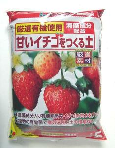 甘いイチゴを作る土　５Ｌ　厳選有機使用でおいしく作る　97009