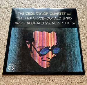 CECIL TAYLOR QUARTET, GIGI GRYCE - DONALD BYRD JAZZ LABORATORY ／ NEWPORT JAZZ FESTIVAL'57　 LPレコード