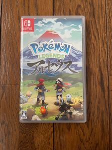 Nintendo Switch ニンテンドースイッチ ポケモンレジェンズアルセウス ソフト 箱のみ