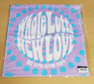 B’z LIVE-GYM 2019 Whole Lotta NEW LOVE ハンドタオル ブルー