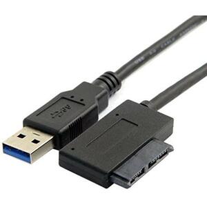 CY USB 3.0~7+6 13ピン スリムライン SATA ケーブルアダプター ノートパソコン CD DVD ROM 光学ドライブ用