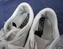 靴 ◆adidas ◆ スニーカー 2.5cm ホワイト レザー ◆アディダス◆ レディース 現状品　_画像5