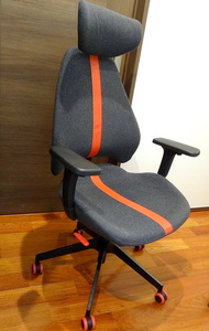 IKEA グルッスペル GRUPPSPEL ゲーム用チェア, グンナレド ブラック/グレー Gaming chair, Gunnared black/grey