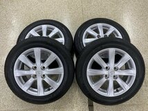 ◎トヨタ純正 15×5.5J+45 100/4H ダンロップ EC204 175/65R15 17年製造 アクア ウ゛ィッツ スペイド ポルテ_画像1