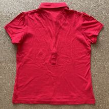 23区SPORT GOLF ポロシャツ　半袖シャツ golf 半袖　ゴルフ　オンワード　ゴルフシャツ　サイズ3 レディース 赤　_画像6