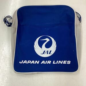 日航商事　日本航空　JAL　エアラインバッグ　青【※未チェック・ジャンク品・保証なし】　