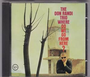 CD『 The Don Randi Trio / Where Do We Go From Here ? 』ドン・ランディ / 枯葉 帯付