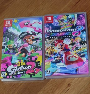 【Switch】 マリオカート8 デラックス スプラトゥーン2 splatoon2 任天堂スイッチ ソフト Nintendo