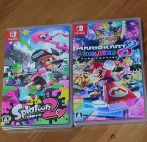 【Switch】 マリオカート8 デラックス スプラトゥーン2 splatoon2 任天堂スイッチ ソフト Nintendo