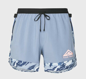  Nike Flex -stroke ride Trail shorts light blue XL size new goods NIKE short pants shorts NIKE TRAIL running mountain pattern 