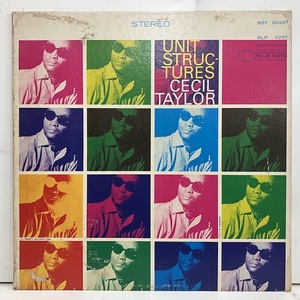 ■即決 FREE/SPIRITUAL Cecil Taylor / Unit Structures j33998 セシル・テイラー 米オリジナル、Ny Vangelder Stereo 