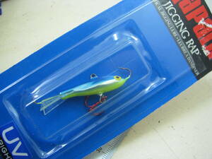 Rapala ラパラ ジギングラップ JGR3 W3 UVCB 新品 JiggingRap UV-Brigt アイスジグ Icejig 3/16oz 5g