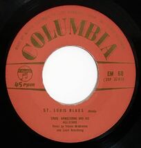 50年代オリジナル3曲入りEP！ルイ・アームストロング Louis Armstrong Plays W.C. Handy Columbia EM-68_画像3