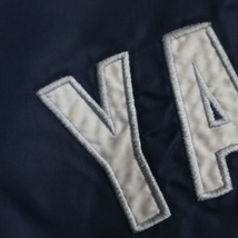 90s 00s adidas NEW YORK YANKEES 中綿 スタジャン ジャケット アディダス ニューヨーク NY ヤンキース MLB チーム ロゴ_画像4