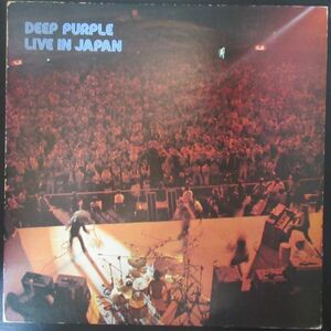 ROCK LP/見開きジャケット2枚組/ライナー付き/DEEP PURPLE/LIVE IN JAPAN/Z-8234