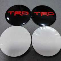 TRD ホイールセンターキャップ レッド 56mm 4P■プリウス クラウン ハリアー アルファード アクア ヤリスクロス ライズ RAV4 86 C-HR _画像6