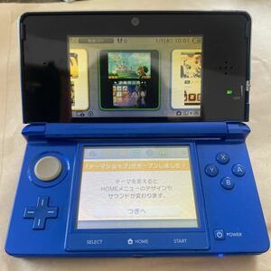 ニンテンドー3DS本体 任天堂 Nintendo ゲーム　PSP スイッチ　ソフト　ブルー タッチペン 携帯ゲーム　wii