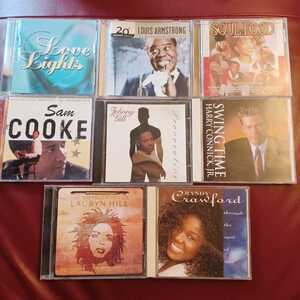 CD全8枚セット Randy Crawford/Lauryn Hill/ハリー・コニックJr./Johnnygill/サム・クック/soul food/Louis Armstrong/LoveLights2 ◆196