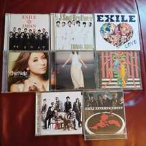 CD全8枚セット EXILE/三代目 J Soul Brothers/EXILE＆倖田來未/松任谷由実/Che'Nelle/岡本真夜 ◆210_画像1