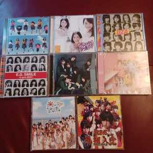 CD全8枚セット AKB48/櫻坂46/SKE48/E-Girls/ ※乃木坂46「Sing Out！」は未開封です。◆219