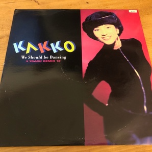 12”★Kakko 鈴木杏樹 / We Should Be Dancing / 和ディスコ / ハイエナジー・クラシック!