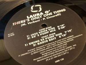 12”★Laura O' / There's Only One Thing / ヴォーカル・ハウス