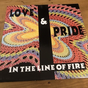 12”★Love & Pride / In The Line Of Fire / ユーロビート！の画像1