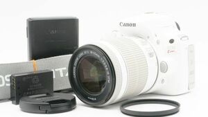 ■ 美品・ショット数わずか4654！ ■ キャノン Canon EOS Kiss X7 ホワイト 18-55mm IS STM #72M80YU08762Y