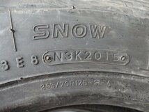 □49 冬 美品9分山 TOYO DELVEX M934 205/70R17.5 115/113L LT 4本 2015年製_画像8