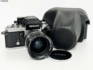 ★シャッターOK◎ Nikon ニコン F2 Zoom-NIKKOR 28-45mm 1:4.5 フォトミックSB 一眼レフ フィルムカメラ ボディ レンズ ケース 10324O6-11